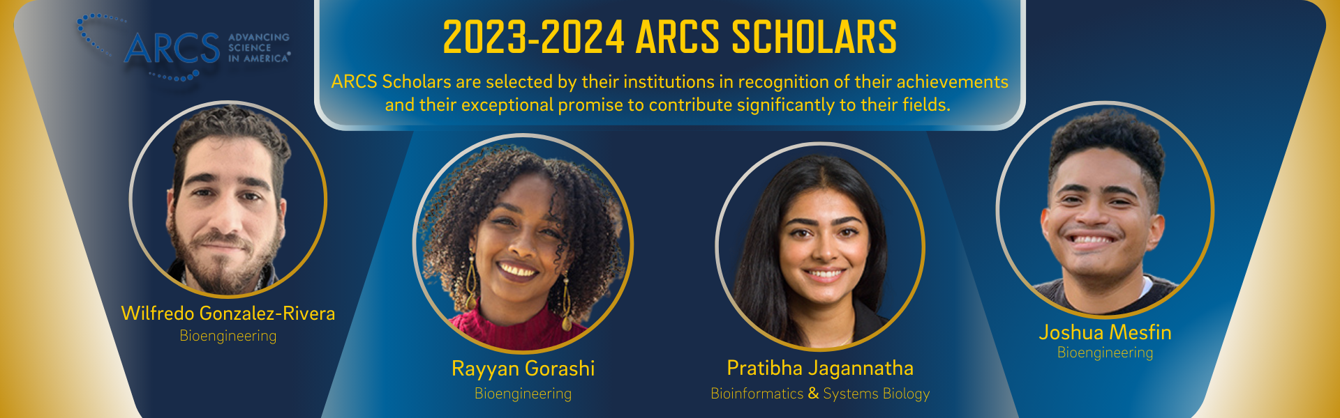 Photo of 2023-2024 ARCS Scholars