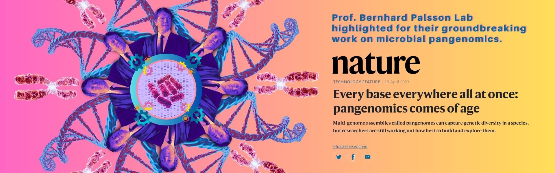 Image Graphic of Prof. Palsson Lab Research Article