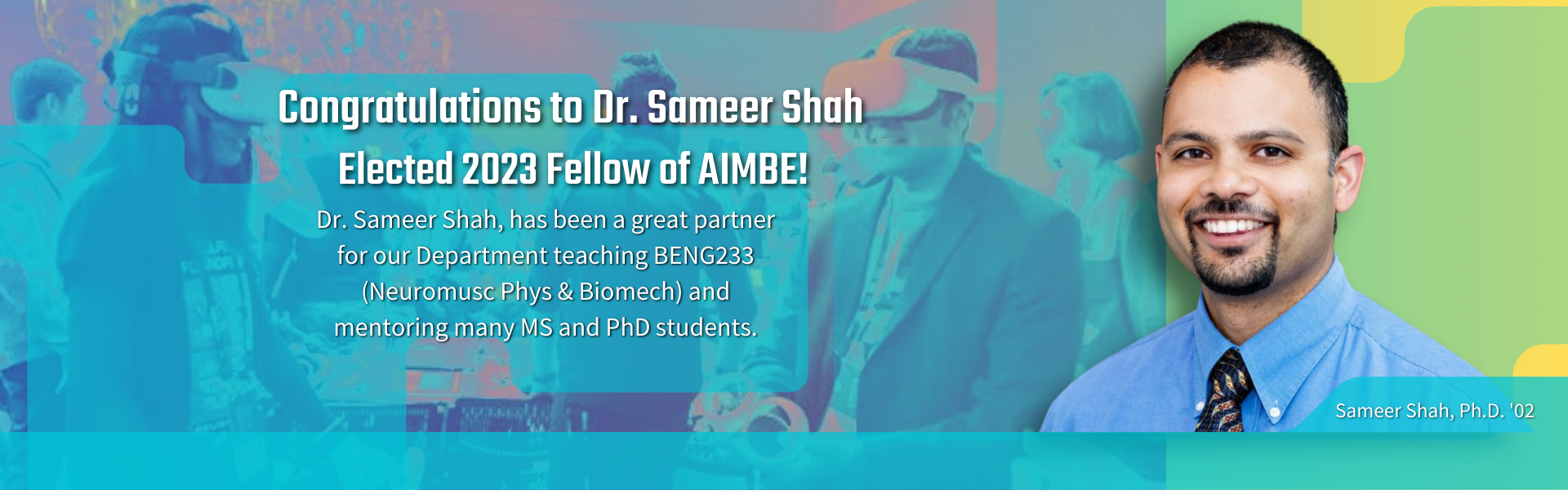Image of Prof. Sameer Shah