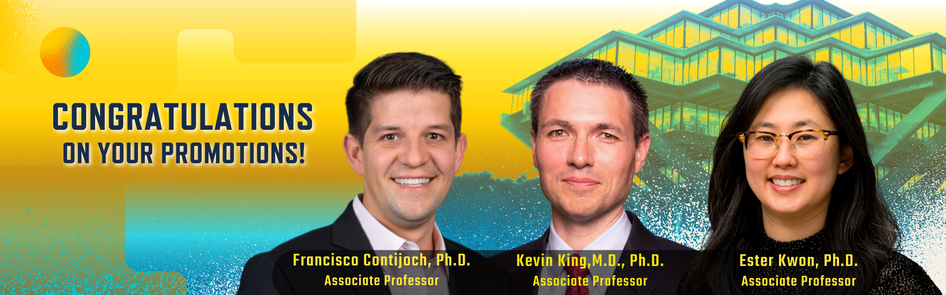 Photo of Professors Contijoch, King and Kwon